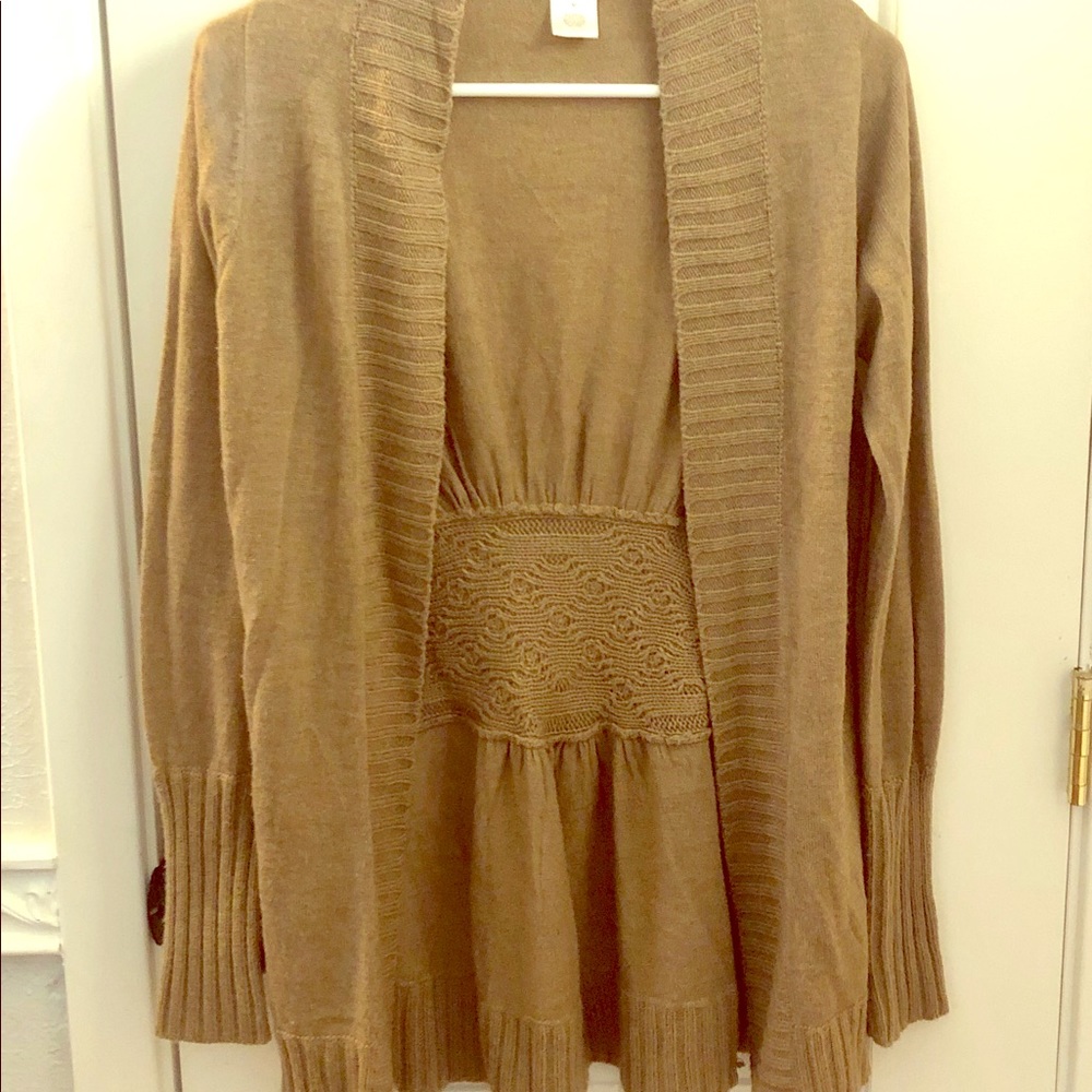 Beige Arden B Cardigan